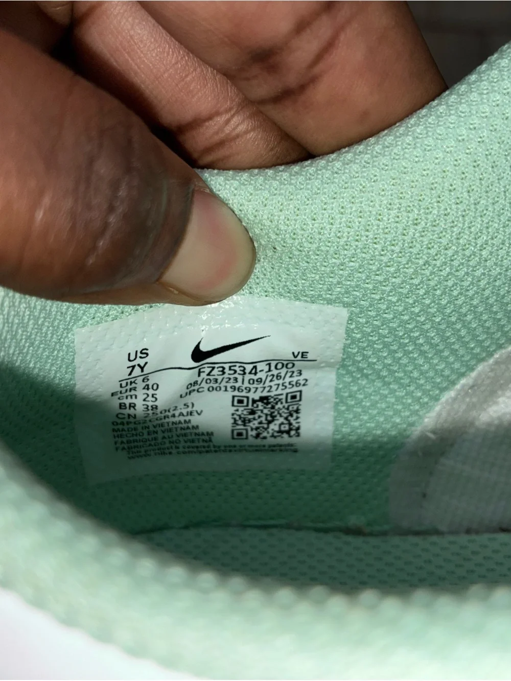 Mint Foam Low-Top Nike Dunk